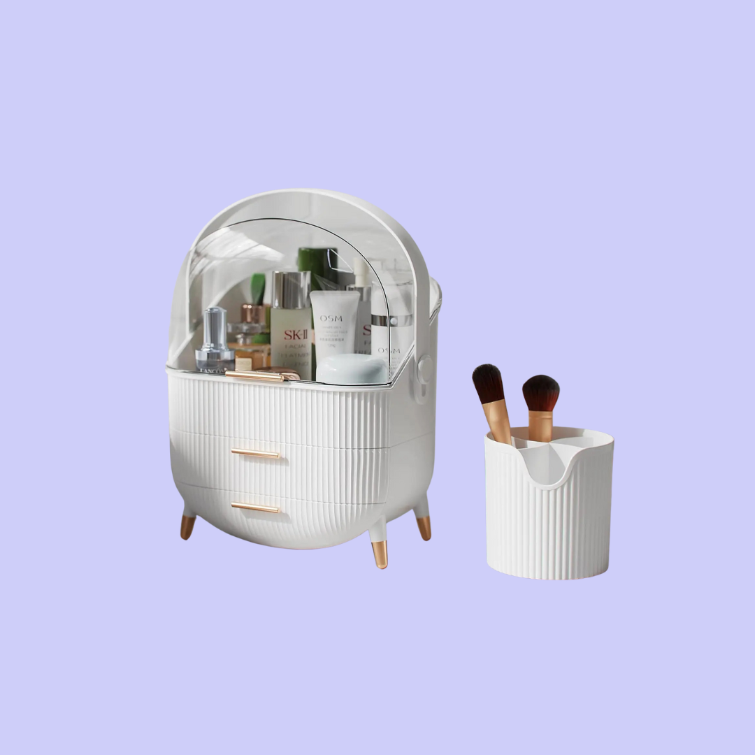 סט ארגוניות איפור לחדר